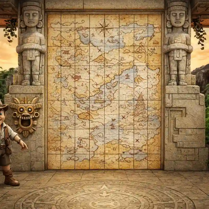 Gonzo Treasure Map Premium Slot
